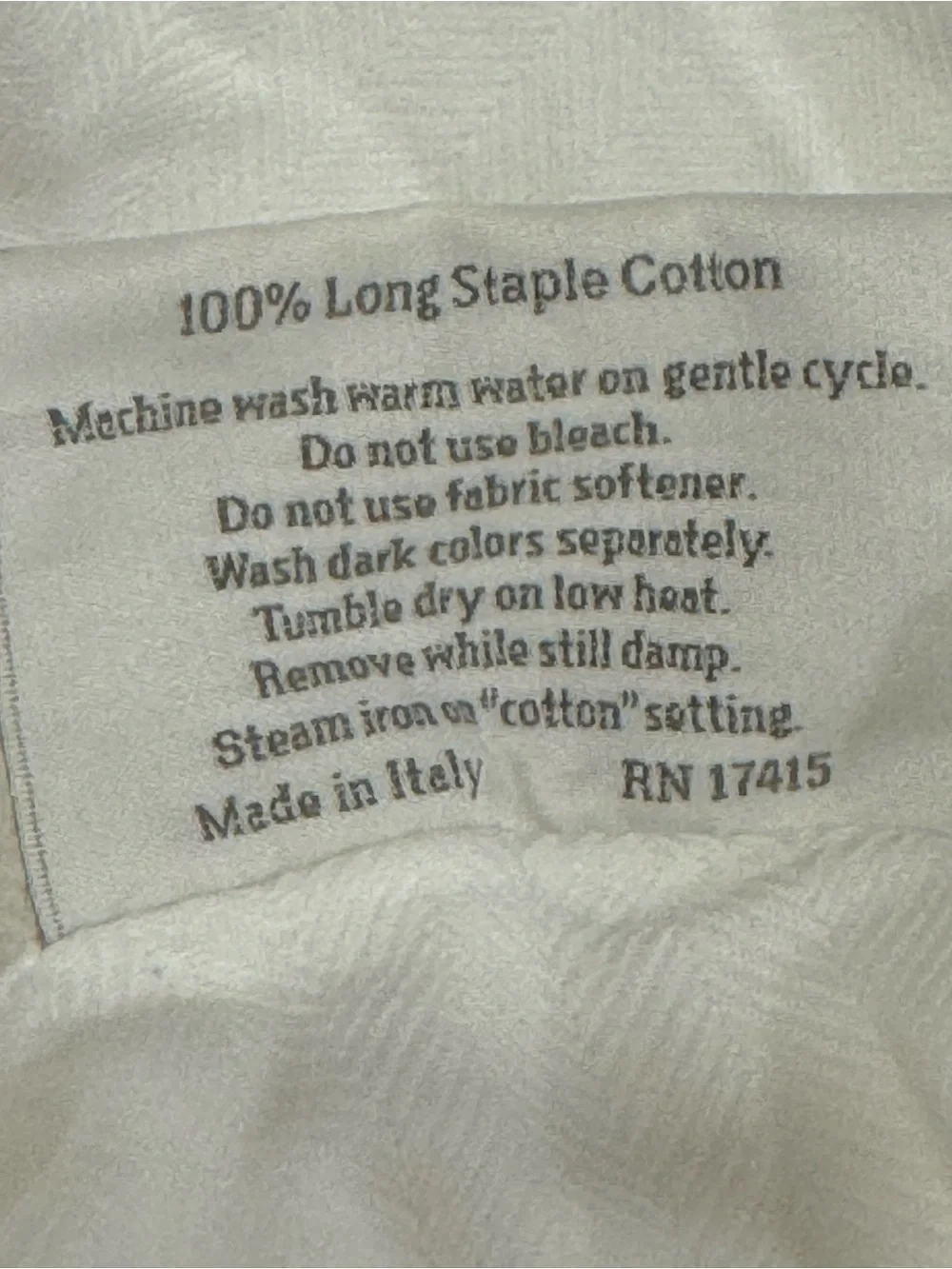 SFERRA | White 100% Long-Staple Cotton | Fitted Sheet /QUEEN Size